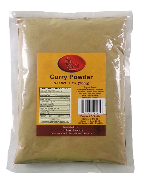 Curry Powder - Click Image to Close